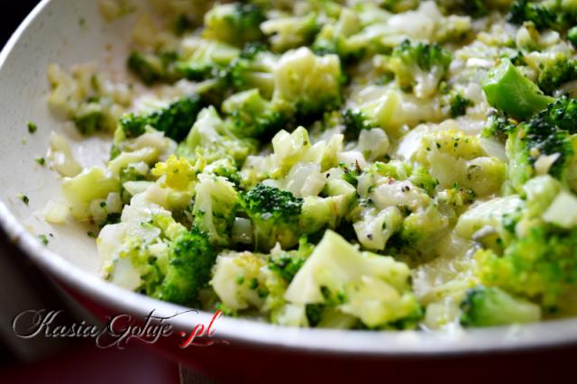 brokuł z gorgonzolą