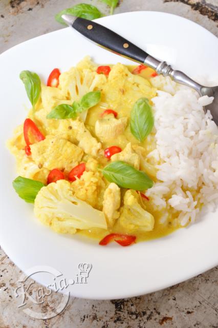 curry z ryżem przepis