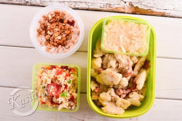 lunchbox przepisy na jedzenie do pracy  na cały tydzień
