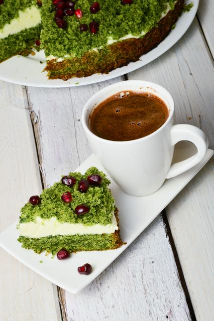 zielone ciasto przepis